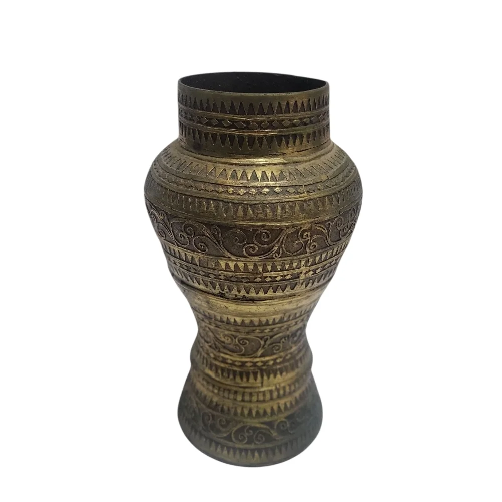 Vintage ornate brass